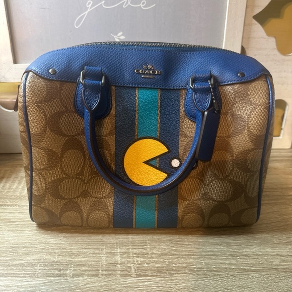 Coach Handbags - COACH LIMITED EDITION PACMAN MINI BENNETT SATCHEL has been authenticated